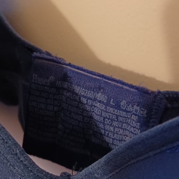 Blue No Underwire Bra - Picture 3 of 3